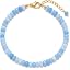 colorful Natural Stone Beaded Bracelets for Women, Boho Handmade Gemstone Bracelet, Stackable Summer Beach Jewelry